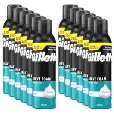 Image of Gillette Shave Foam Sensitive 12 x 250ml