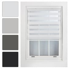 Image of Furnished Day and Night Roller Blind Duo Vision Zebra Blinds