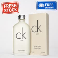 Image of Calvin Klein CK One 200ml EDT Unisex Perfume Spray New Sealed Genuine UK ✅