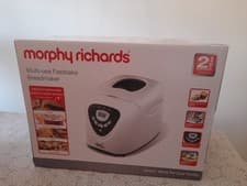 Image of Morphy Richards 48281 Bread Maker with 12 programmes White - Brand new unopened