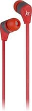 Image of Kitsound Wireless Bluetooth Stylish In Ear Earphones Headphones - Red/Grey