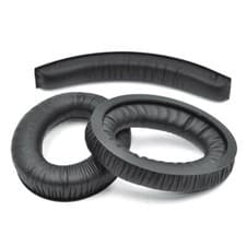 Image of Replacement Ear Pads Cushions Headband for Sennheiser PC350 HD380 Pro Headphones