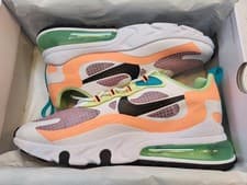 Image of Nike Air Max 270 React SE Womens LT Arctic Pink/Black - Size UK 7.5 - CJ0620-600