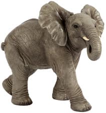 Image of Elephant Garden Ornament Resin Figurine Home Decor Statue Jungle X-Large