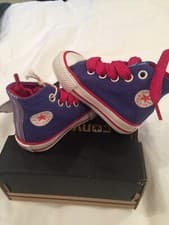 Image of Converse CT Party HI No Time To Lace Slip On Infant UK 2