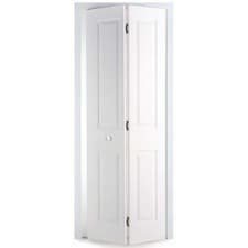 Image of White 4 Panel Internal Bifold Door 1981x762mm Primed Space Saving Folding Door