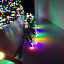 Image of 25m 1000 LED TreeBrights Christmas String Lights with Timer in Multi-Coloured