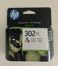 Image of HP 302XL Tri-Color Ink Cartridge - Cyan/Magenta/Yellow