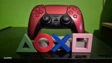 Image of PlayStation Logo PS5 Controller Holder Stand Bracket Colour Xbox Compatible
