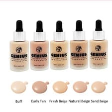 Image of W7 Genius Feather Light Foundation 30ML ALL SHADES