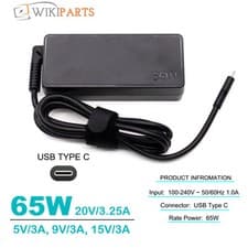 Image of AJP Type C Laptop Charger 65W Power For HONOR MagicBook 14, MagicBook Pro 16.1