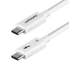 Image of StarTech.com 3ft (1m) Thunderbolt 5 Cable, 80Gbps/120Gbps, 240W PD, 8K 60Hz, Thu