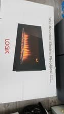 Image of Logik Wall Mounted Eletric Fireplace