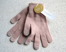 Image of ACCESSORIZE Pink Knit Digital Touch Gloves - One Size - BNWT