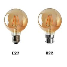 Image of Vintage Filament LED Edison Bulb E27 B22 Dimmable Decorative Industrial Lights