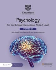 Image of Cambridge International AS & A Level Psychology Workbook with Digital Access (2