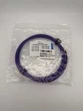 Image of 2m OM4 LC-LC LSZH 50/125 Fibre Patch Cable - Purple