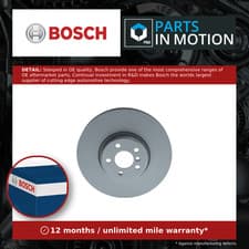 Image of Brake Disc Single Vented 348mm 0986479F58 Bosch 34106880075 34116860911 BD2803