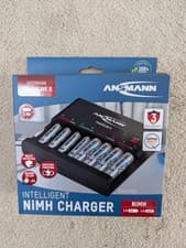 Image of Ansmann Powerline 8 Traveller Battery Charger For NiCd, NiMH AA, AAA 8 Cell