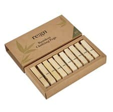 Image of Re:gn Bamboo Clothes Pegs  - 20 Pack