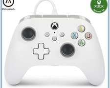 Image of PowerA Wired Controller For Xbox Series X & S One & PC White finish NEW BOXED