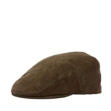 Image of Barbour Westdale Cord Flat Cap Olive