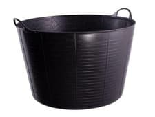 Image of Red Gorilla Gorilla Tub 75 Litre Extra Large - Black GORTUB75BLK