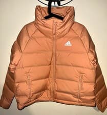 Image of “Brand New Adidas Helionic Down Puffer Jacket Pink – Sizes UK S/M/L – BNWT”