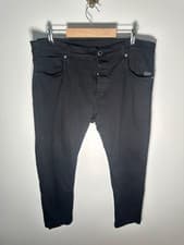 Image of G-STAR Men's Jeans Black 3301 Straight jeans RRP £80 W36 L30