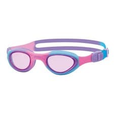 Image of Zoggs Little Super Seal Kids Goggles - Pink / Purple / Pink tint