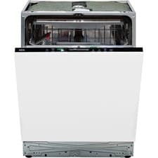 Image of AEG FSE74747P 7000 Glasscare Full Size Dishwasher Black C Rated