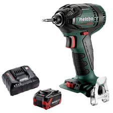 Image of Metabo SSD 18 LTX 200 BL 18V Brushless Impact Driver 1 x 8.0Ah Battery & Charger