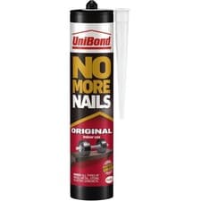 Image of UniBond No More Nails Original Cartridge Strong Grab Adhesive Instant Grip White