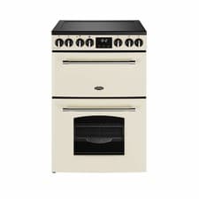 Image of Belling Farmhouse 60cm Electric Range Cooker 4 Hob Cream 60E Grade C