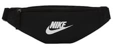 Image of Nike Heritage Bum Bag Cross Body Adult Black Zip Pocket Hip Waist Travel Pouch