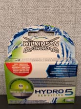 Image of Wilkinson Sword Hydro 5 Sensitive B5 Provitamin Men's Razor 5 Blades - 4 Pack