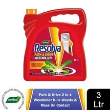 Image of Resolva Weed Killer 2 In 1 Path & Drive Kills Moss & Algae Ready To Use, 3L