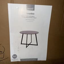 Image of Brayden 4 Seater Round Dining Table