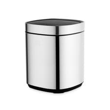 Image of Swan 12L Touch Bin with Anti-Slip Base Stainless Steel Removable Retainer Ring