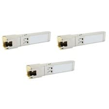 Image of 3X Gigabit RJ45 SFP Module 10/100/1000Mbps SFP Copper RJ45 SFP Transceiver8896