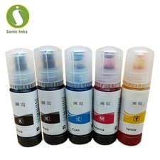 Image of 5 102 inks fits for Epson ET2700 ET2750 ET2751 ET3700 ET3750 ET3850 ET4750