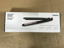 Image of BaByliss 2540U Titanium Ultra Fast Styling Pearlescent Hair Straightener New