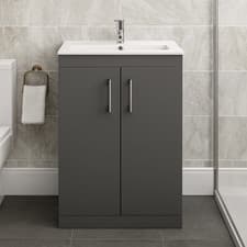 Image of Tavistock Kew Freestanding Bathroom Vanity & Basin 500mm or 600mm -Colour Choice
