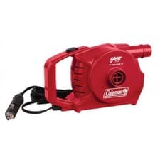 Image of Coleman 12V Quickpump | For Airbeds | Camping Equipment | Red