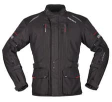 Image of Modeka Striker II 2 Men's Motorcycle Jacket Waterproof Plus Size Textile Touring