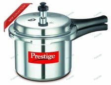 Image of Prestige Popular Aluminium Pressure Cooker, 3 Litres, Silver