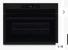 Image of AEG KME768080T Built In Microwave Matte Black Oven