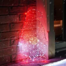 Image of 50cm Gonk Light Up LED Christmas Decoration Silhouette Motif