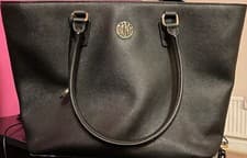 Image of DKNY Classic Medium Tote Bag In Black