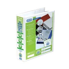 Image of Elba Panorama 50mm 4 D-Ring Presentation Binder A4 White (Pack of 10) 400001309